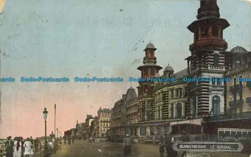 R645571 Blankenberghe. Der Kursaal. 1910