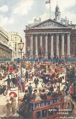 R644229 London. Royal Exchange. J.W. Ruddock. Künstlerserie