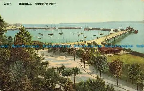 R644906 Torquay. Princess Pier. Photochrom