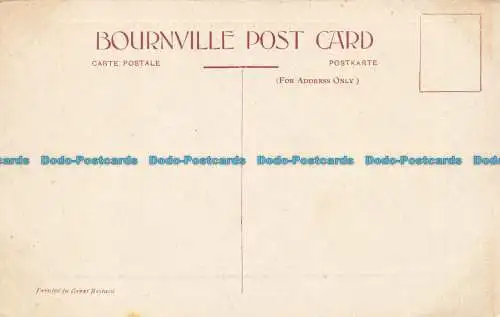 R644909 Cadbury. Bournville. Eng. Erholungsgelände für Mädchen. Bournville Serie