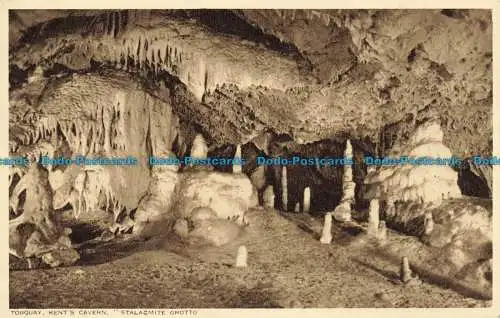 R644242 Torquay. Kent Cavern. Stalagmitenhöhle. Photochrom