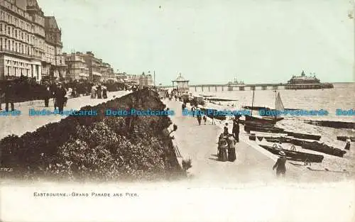 R646194 Eastbourne. Große Parade und Pier. E.T.W.D. Dainty Serie. 1905