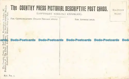 R644248 Britische Farne. Die Milzwürmer. Die Fern Paradise Postkarten. Country Pr