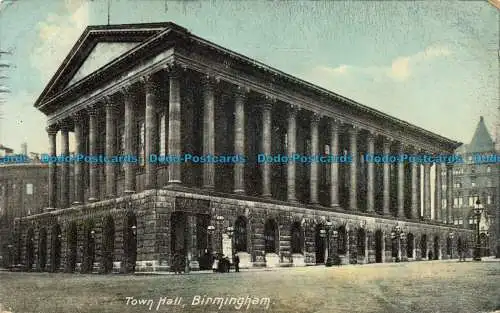 R646853 Birmingham. Rathaus. Braun und Rawcliffe. 1908