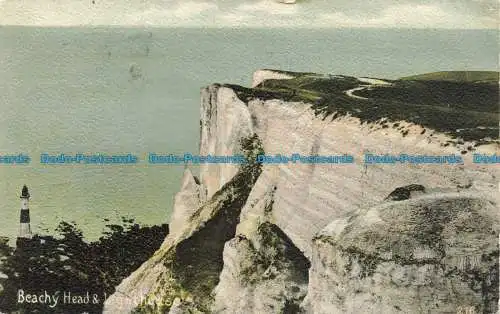 R646243 Strandkopf und Leuchtturm. Postkarte. 1905