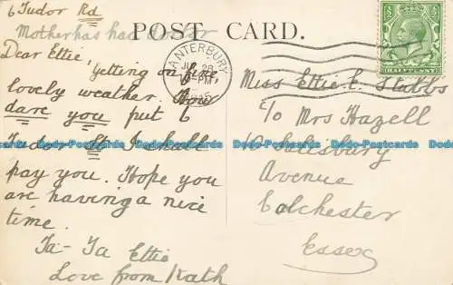 R646871 Canterbury. Die Kathedrale. Postkarte. 1915