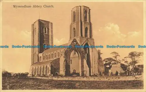 R645667 Wymondham Abbey Church. Postkarte