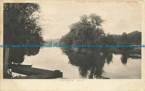 R646927 Chiswick Eyot. S. Hildesheimer. 1904