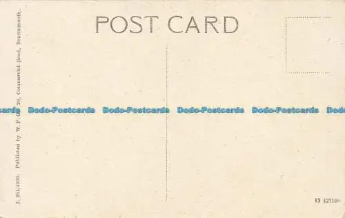 R645029 I.o. W. Der Leuchtturm der Nadeln. W.P.G