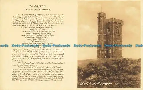 R646941 Die Geschichte des Leith Hill Tower. F. Frith. Nein. 27402 A