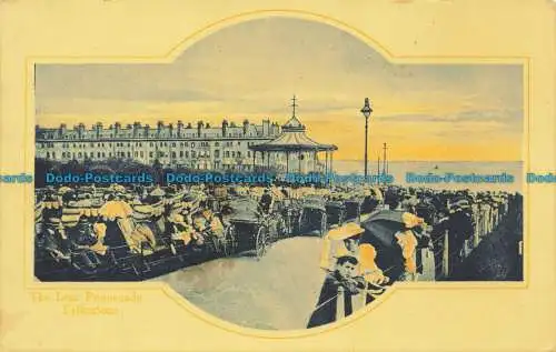 R645743 Folkestone. Die Leas Promenade. Braun und Rawcliffe