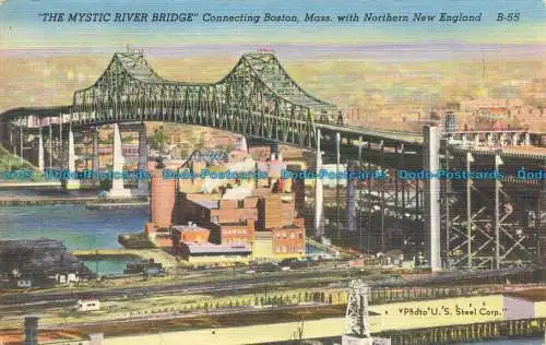 R646352 Die mystische Brücke, die Boston verbindet. Masse. mit Nord-Neuengland. Co