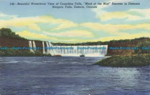 R646979 Kanada. Ontario. Niagarafälle. Schöne Aussicht auf das kanadische Fa auf den Wasserstand