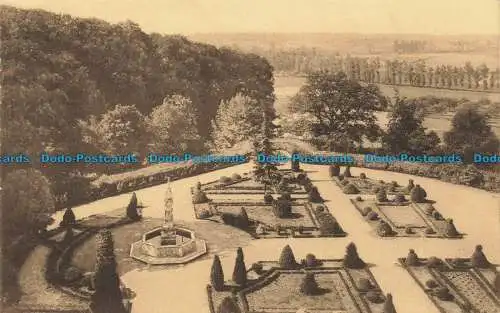 R646982 Schloss Gaesbeek lez Brüssel. Der Ehrenhof vom Plate For aus gesehen