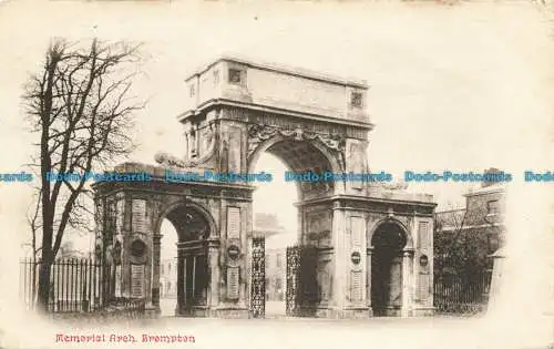 R645089 Brompton. Memorial Arch. Postkarte. 1904