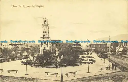 R645781 Iquique. Plaza de Armas. C. Kirsinger. 1921