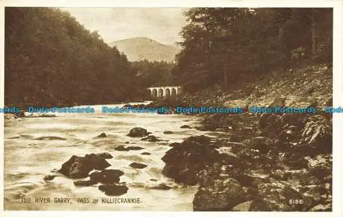 R646385 Pass of Killiecrankie. Der Fluss Garry. J. B. Weiß. Best of All Serie