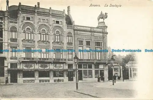 R645792 Antwerpen. Die Zoologie. Postkarte