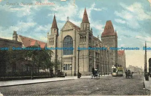 R647030 Manchester. Owen College. Valentine-Serie. 1904