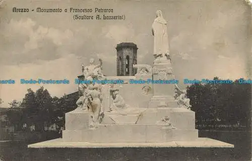 R647050 Arezzo. Denkmal für Francesco Petrarca. S.T.A