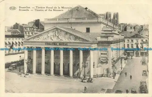 R647407 Brüssel. Theater der Münze. P.I. B