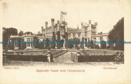 R646458 Highcliffe Castle bei Christchurch. Mallett