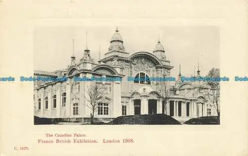 R647422 London. Der kanadische Palast. Franco British Exhibition