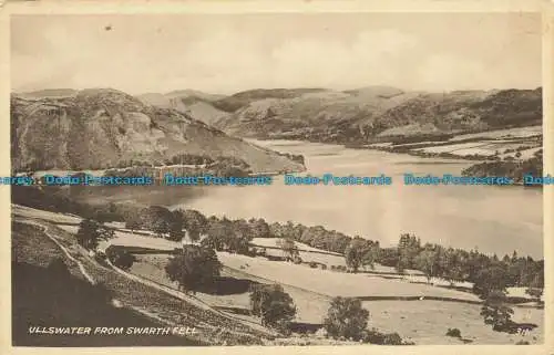 R645869 Ullswater von Swarth Fall. Reed. Postkarte