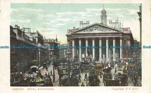 R645879 London. Royal Exchange. F. Frith. G.D. und D