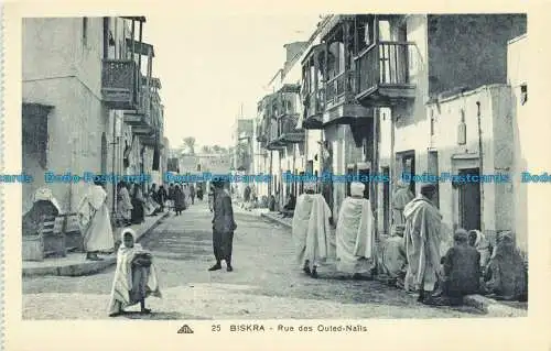 R647451 Biskra. Rue des Ouled Nails. C.A.P