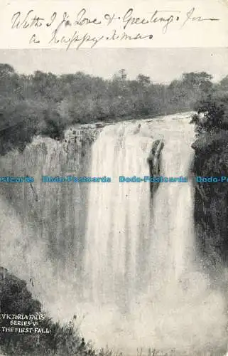 R646516 Victoria Falls. Serie V. Der erste Fall