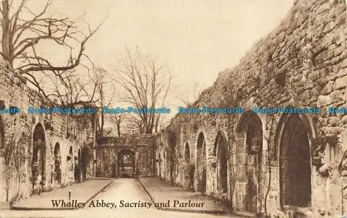 R647149 Whalley Abbey. Sakristei und Sallour