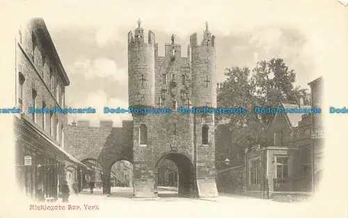 R647156 York. Micklegate Bar