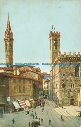 R646567 Florenz. Abtei und Glockenturm. L.B