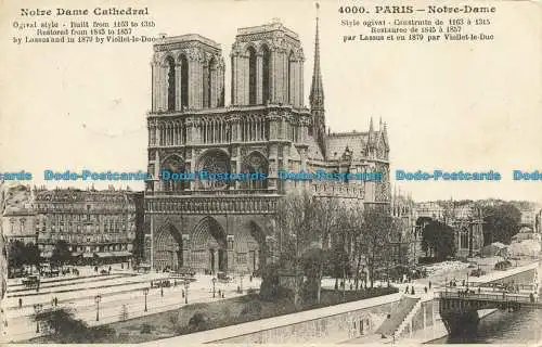 R647192 Paris. Notre Dame. 1919