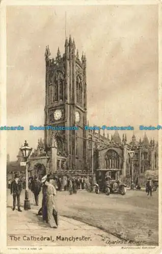 R646621 Manchester. Die Kathedrale. Tuck. Fotografie. Nein. 4323. Charles E. Flow