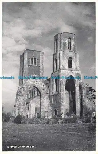 R646625 Wymondham Abbey. H.G. Stein. Postkarte