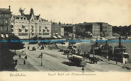 R647587 Stockholm. Grand Hotel Och Nationalmuseum