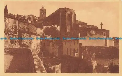 R647254 Hyeres. Die Altstadt und die Paulskirche. LL. 2