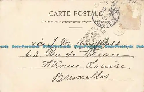 R647638 Paris. Die Tuileriengärten. 1905