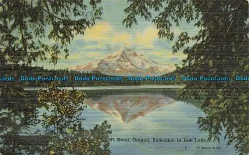 R647298 Oregon. Mt. Kapuze. Reflexion in Lost Lake. Angelus Commercial Studio. Sie