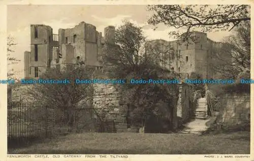 R647677 Kenilworth Castle. Altes Tor vom Kippstein. Spezielle Fotokunstserie