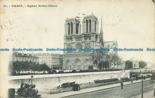 R647710 Paris. Kirche Notre Dame