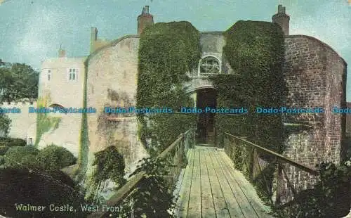 R647714 Walmer Castle. Westfront. Christliche Romane. Diese schöne Serie von Fi