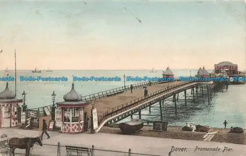 R647775 Dover. Promenade Pier. Frith Serie