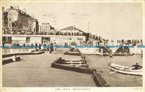 R647902 Bridlington. Der Steg. Tuck. 1948