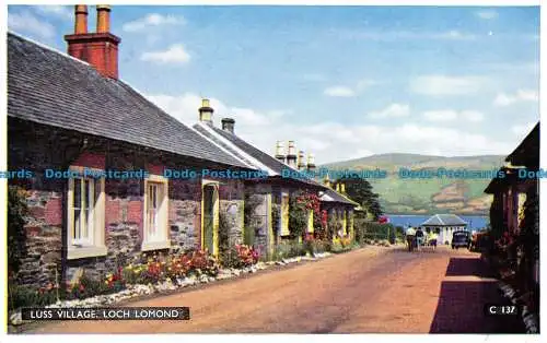 R144034 Luss Village. Loch Lomond. Henderson