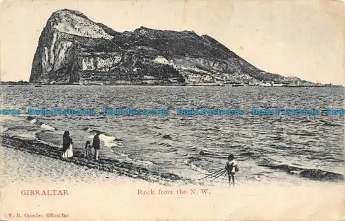 R144062 Gibraltar. Fels aus der N.W.V.B. Cumbo