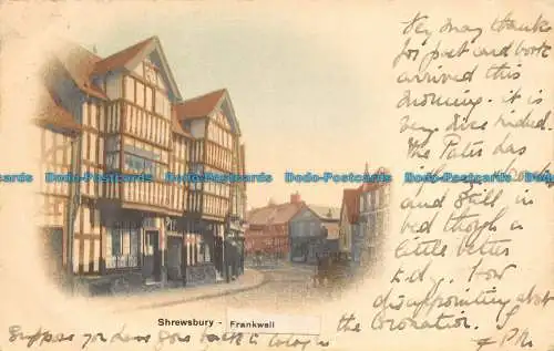 R144095 Shrewsbury. Frankwell. 1902