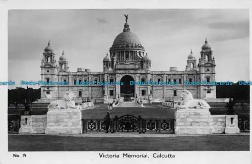 R144100 Victoria Memorial. Kalkutta. Nr. 19. RP